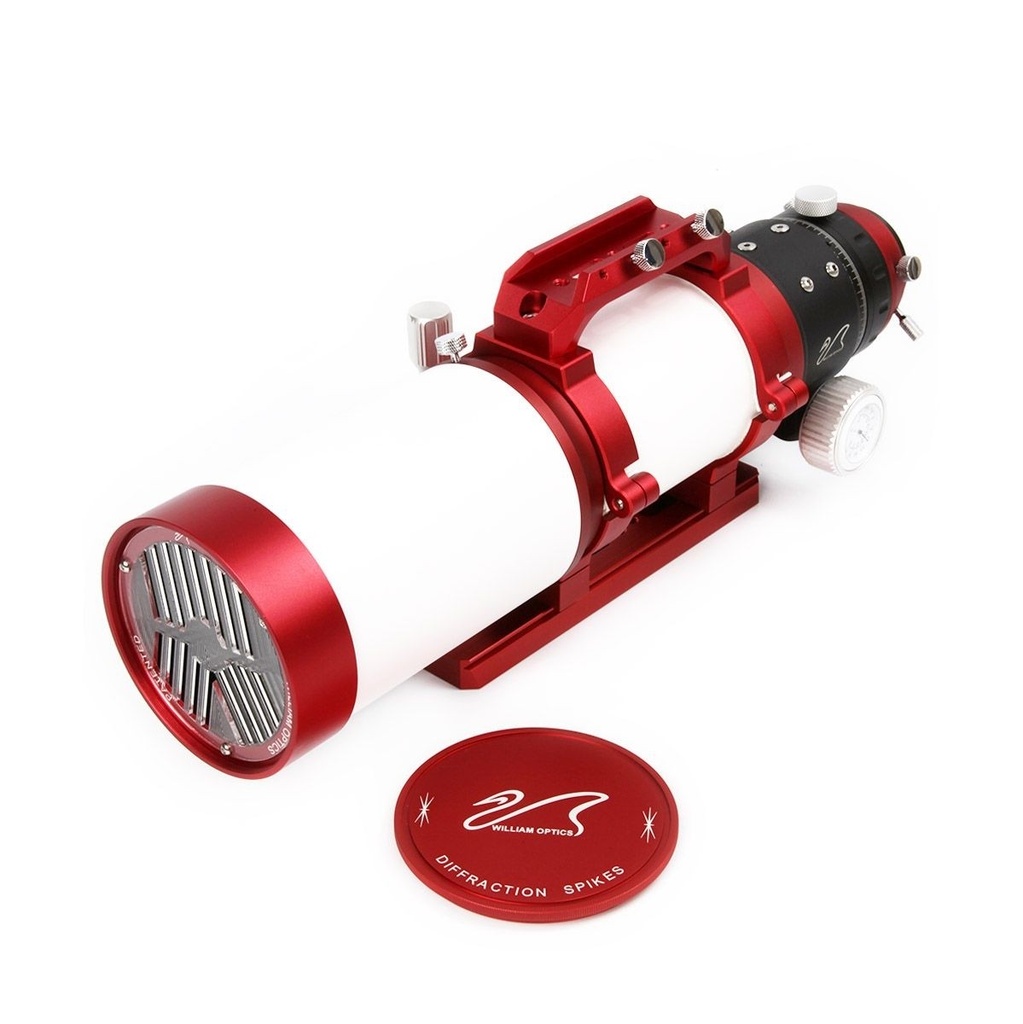 تلسكوب كاسر وليام اوبتكس 81 مم (أحمر)